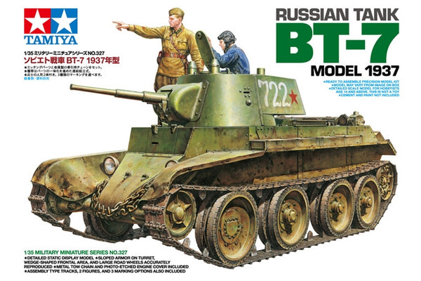 TAM35327 - 1/35 Tamiya Russian BT7 Model 1937 Tank