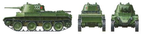 TAM35327 - 1/35 Tamiya Russian BT7 Model 1937 Tank