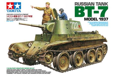 TAM35327 - 1/35 Tamiya Russian BT7 Model 1937 Tank