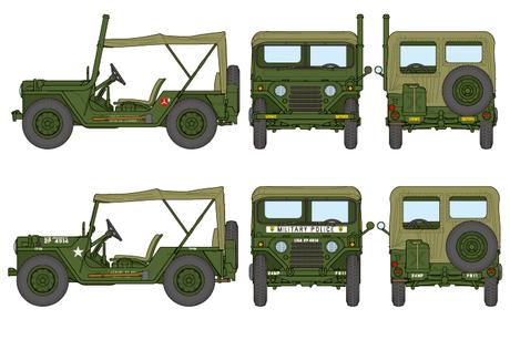 TAM35334 - 1/35 Tamiya US M151A1 Vietnam War