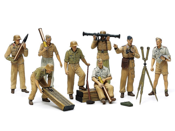 TAM35343 - 1/35 Tamiya German Artillery Crew Africa Corps Luftwaffe (8)