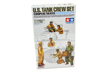 1/35 Tamiya US Tank Crew Set European Theater Plastic Figure Model Kit