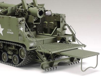 TAM35351 - 1/35 Tamiya US M40 155mm Self-Propelled Artillery Tank w/8 Crew