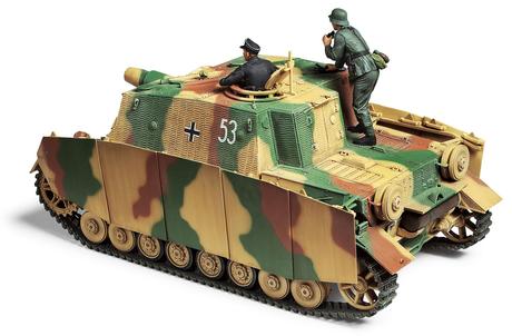 TAM35353 - 1/35 Tamiya German SdKfz 166 Sturmpanzer IV Brummbar Late Assault Tank