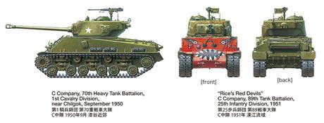 TAM35359 - 1/35 Tamiya US M4A3E8 Sherman Easy Eight Medium Tank Korean War