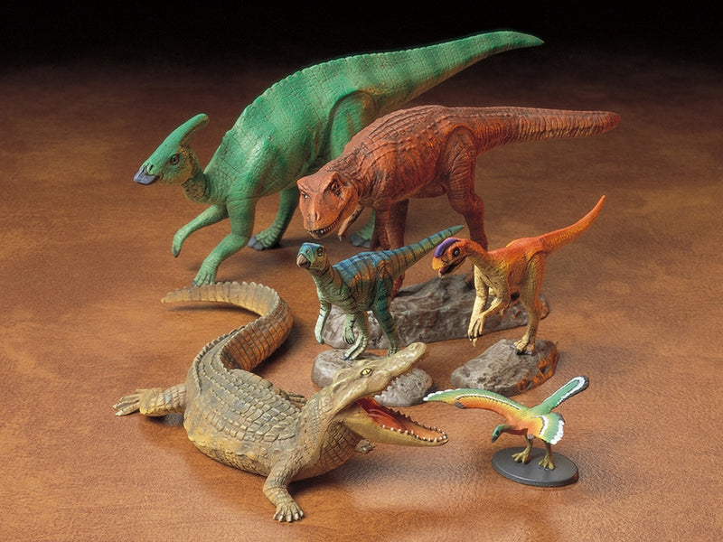 TAM60107 - 1/35 Tamiya Mesozoic Creatures Dinosaur Diorama Set