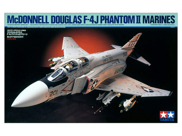 TAM60308 - 1/32 Tamiya F4J Phantom II Marines Aircraft