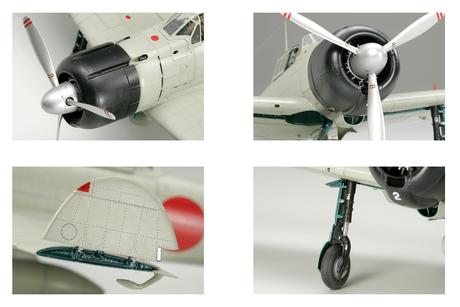 TAM60317 - 1/32 Tamiya A6M2b Model 21 Zeke Zero Fighter