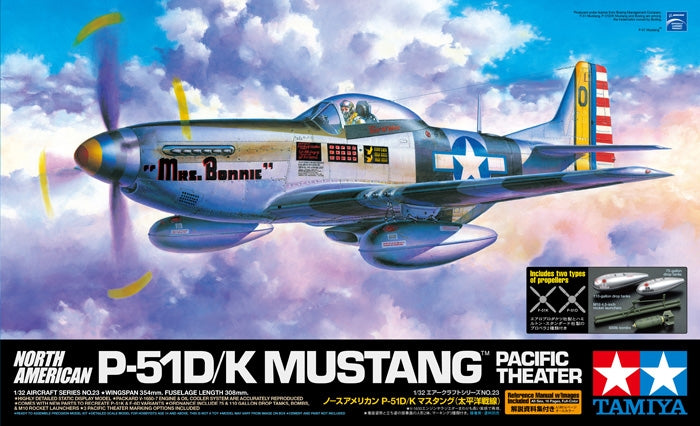 TAM60323 - 1/32 Tamiya P51D/K Mustang Fighter Pacific Theater