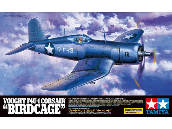 TAM60324 - 1/32 Tamiya F4U1 Bird Cage Aircraft