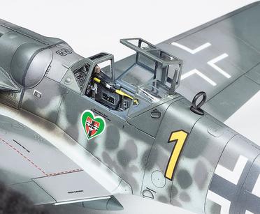 TAM60790 - 1/72 Tamiya Messerschmitt Bf109G6 Fighter