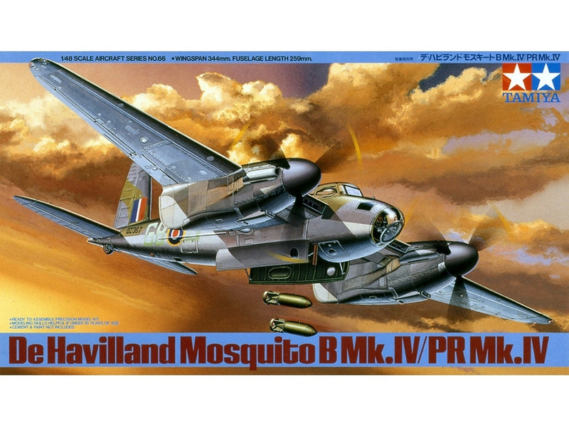 TAM61066 - 1/48 Tamiya Mosquito B Mk IV Aircraft