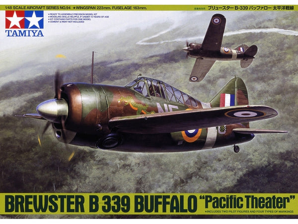 TAM61094 - 1/48 Tamiya B339 Buffalo Pacific Theatre Aircraft