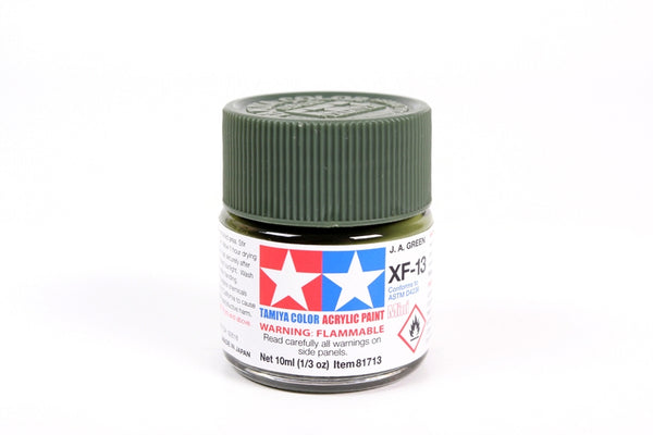 TAMIYA 81713 Acrylic Mini XF13 JA Green 1/3 oz