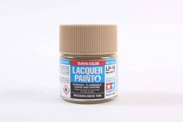 TAM82116 Tamiya Lacquer Paint LP-16 Wooden Deck Tan 10ml (1/3 fl oz)