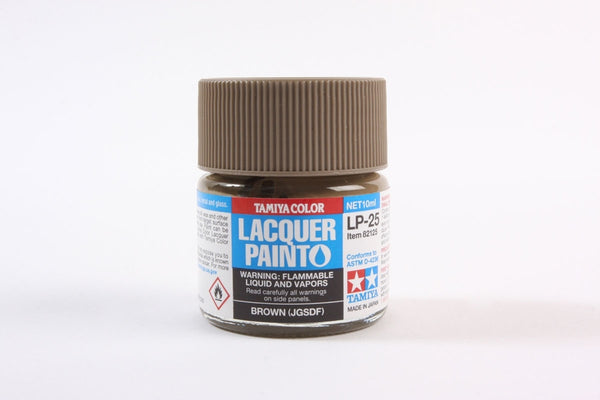 TAM82125 Tamiya Lacquer Paint LP-25 Brown (JGSDF) 10ml (1/3 fl oz)