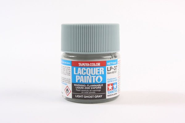 TAM82137 Tamiya Lacquer Paint LP-37 Light Ghost Gray 10ml