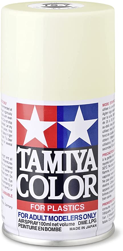 TS-7 Racing White, 100ml Spray Lacquer Paint