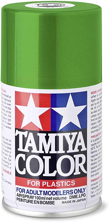 TS-20 Metalic Green, 100ml Spray Lacquer Paint