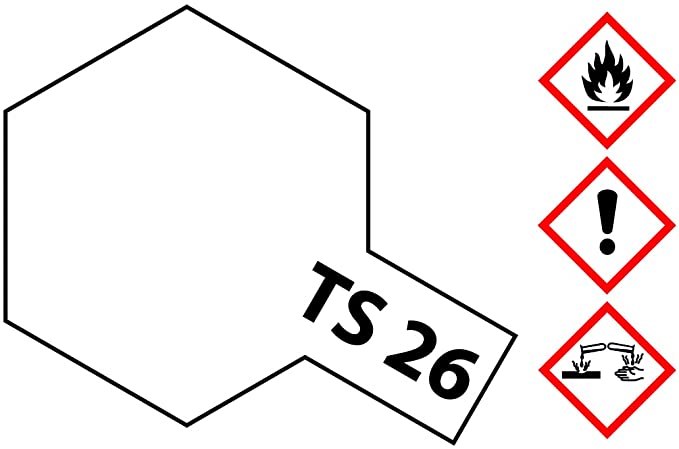 TS-26 Pure White, 100ml Spray Lacquer Paint