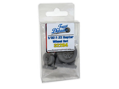 1/32 True Details F-22 Raptor Wheel Set