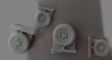 1/72 True Details F/A-18C Hornet Wheel Set