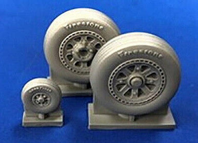 1/72 True Details P-47D Thunderbolt Wheel Set