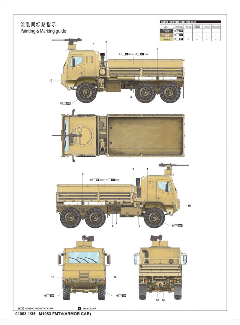 M1083 MTV (ARMOR CAB) 1/35