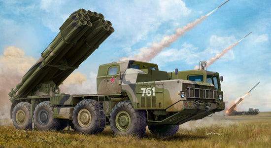 9A52-2 SMERCH-M LAUNCHER RSZO 9K58 1/35