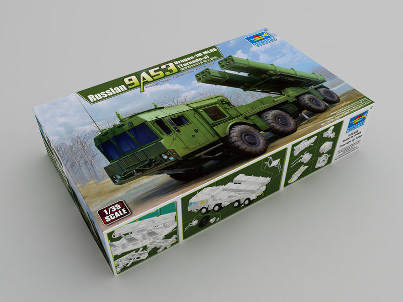 9A53 URAGAN-1M MLRS (TORNADO-S) 1/35