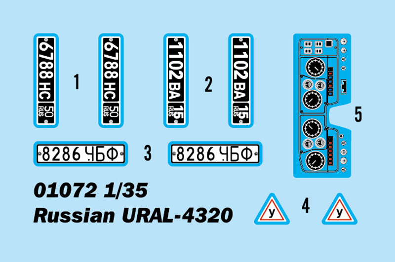 RUSSIAN URAL-4320 1/35