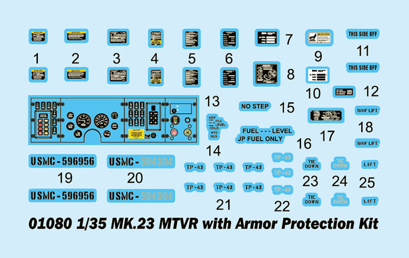 MK.23 MTVR WITH ARMOR PROTECTIONKIT 1/35