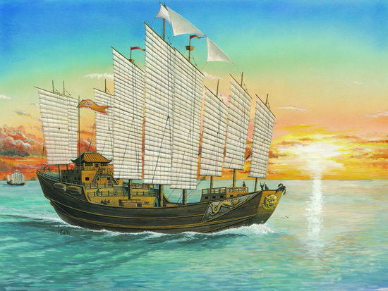 CHINESE CHEGHO SAILING SHIP 60CM