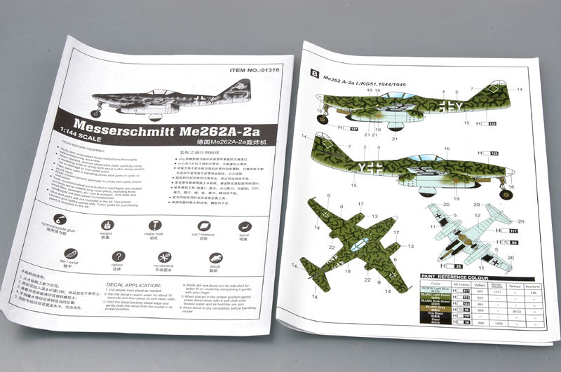 ME262 A-2A 1/144