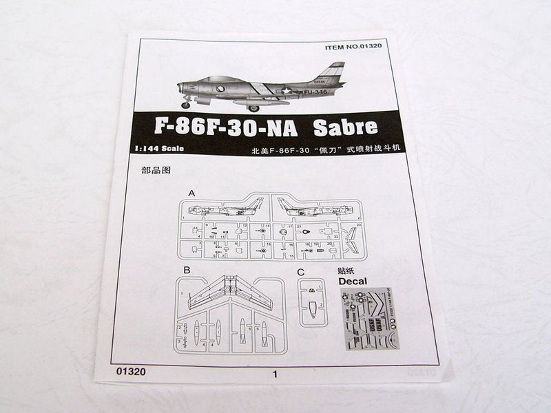 F-86F-30 SABRE 1/144