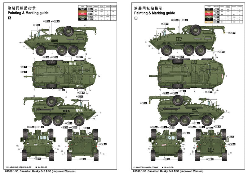 HUSKY 6X6 AVGP (IMPROVED VERSION) 1/35