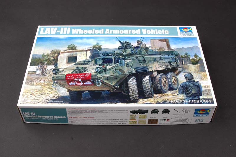 LAV-III 8X8 WHEELED ARMORED VEHICLE 1/35