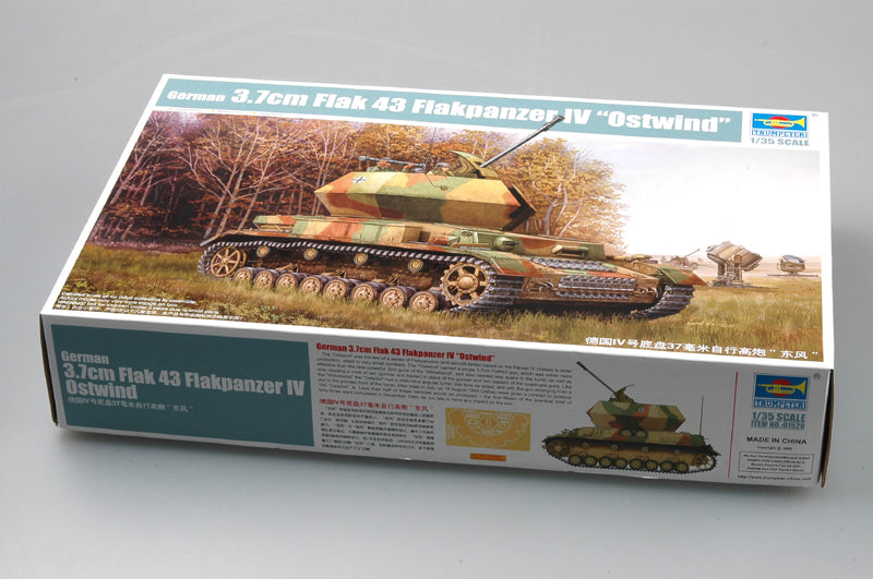 3.7CM FLAK 43 FLAKPANZER IV OSTWIND 1/35