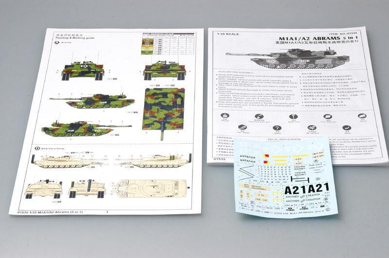 M1A1/A2 BRAMS 5 IN 1 1/35