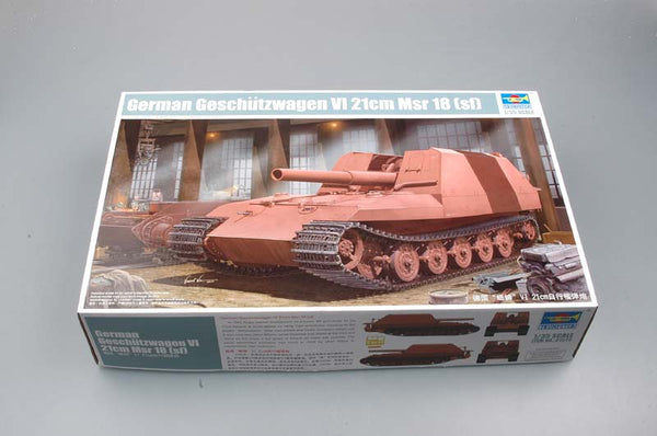 GESCHUTZ TIGER GRILLE21/210mmMORTAR 1/35