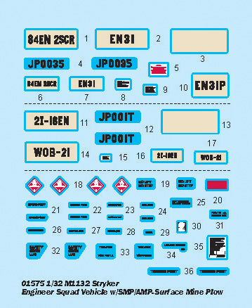 M1132 STRYKER W/SMP-SURFACEMINEPLOW 1/35