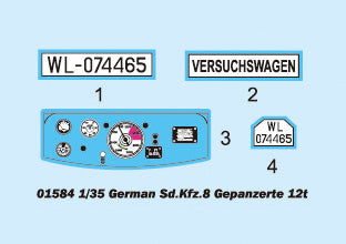 SD.KFZ.8 GEPANZERTE 12T 1/35