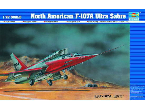 F-107A U-SABRE 1/72