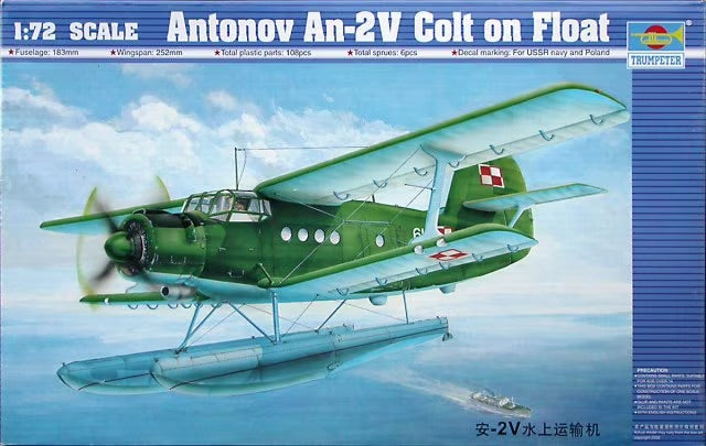 AN-2V COLT ON FLOATS