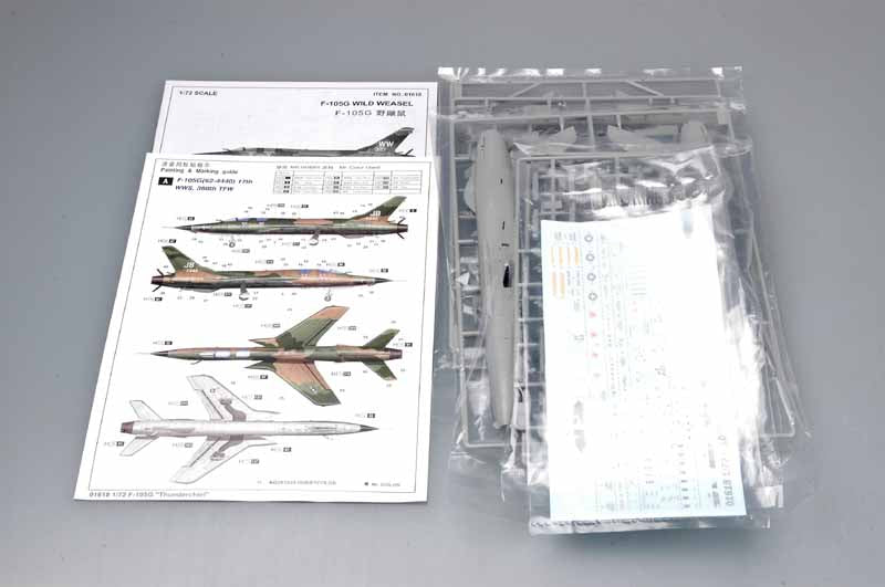 Trumpeter 1/72 F105G Thunderchief Aircraft