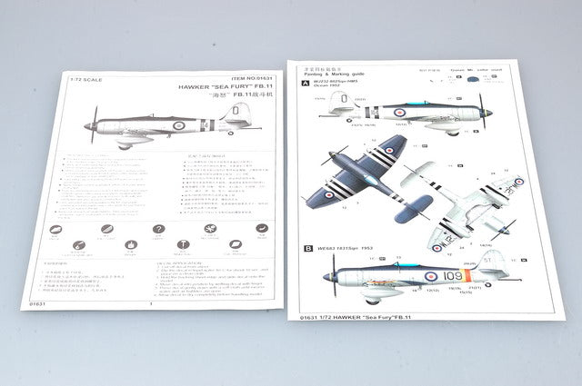 HAWKER SEA FURY FB.11 1/72