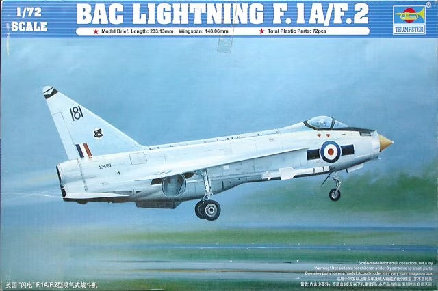 BAC LIGHTNING       F.1A/F.2