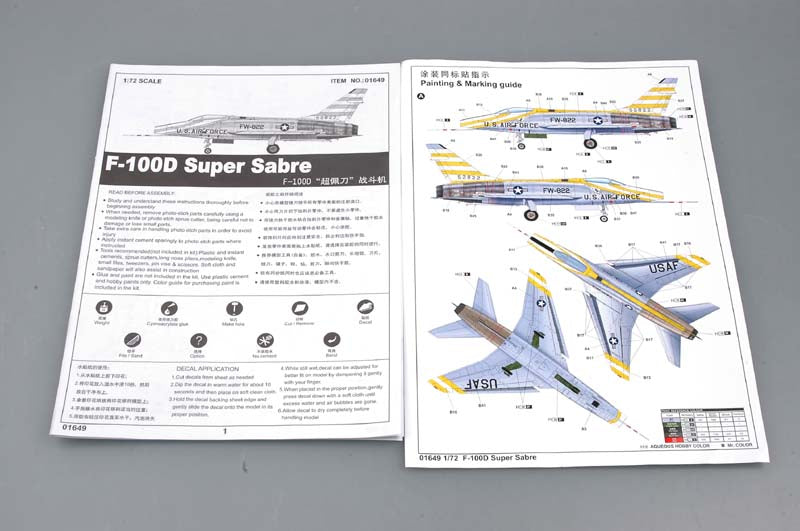 F-100D SUPER SABRE 1/72