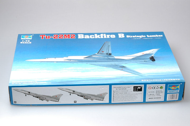 TU-22M2 BACKFIRE B STRATEGIC BOMBER 1/72