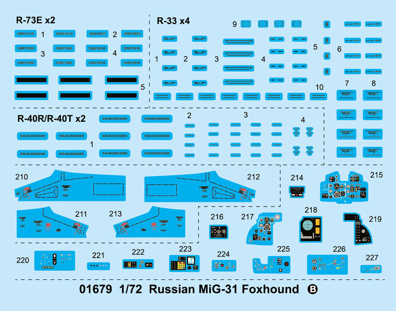 MIG-31 FOXHOUND 1/72